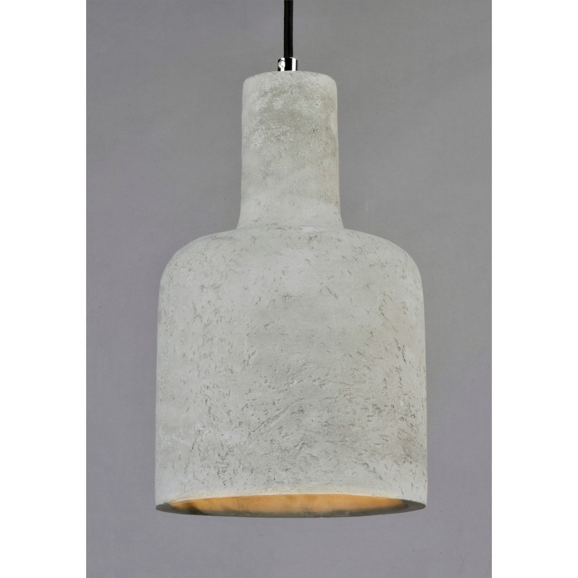Crete 13" LED Pendant, Polished Chrome Finish - Bees Lighting