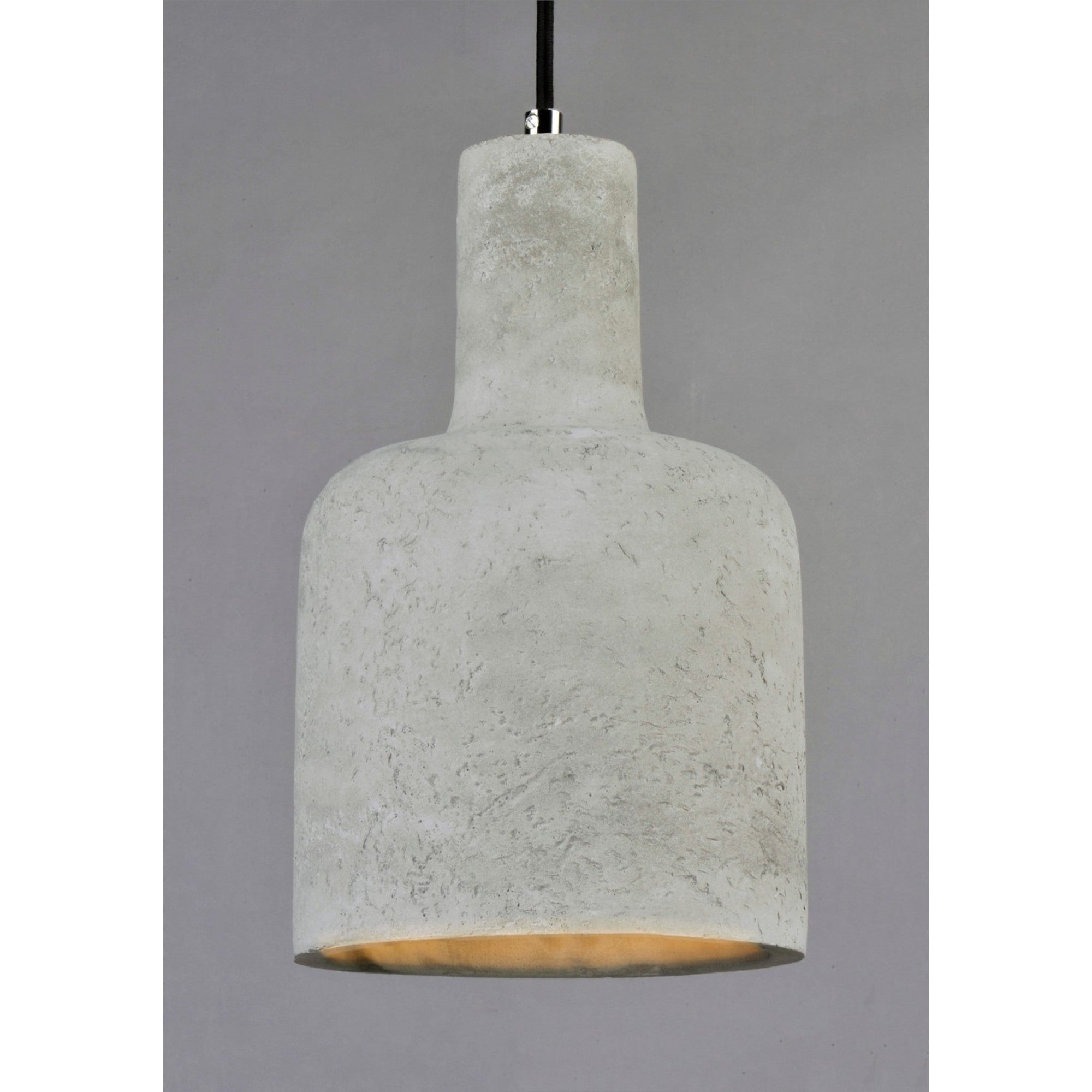 Crete 13" LED Pendant, Polished Chrome Finish