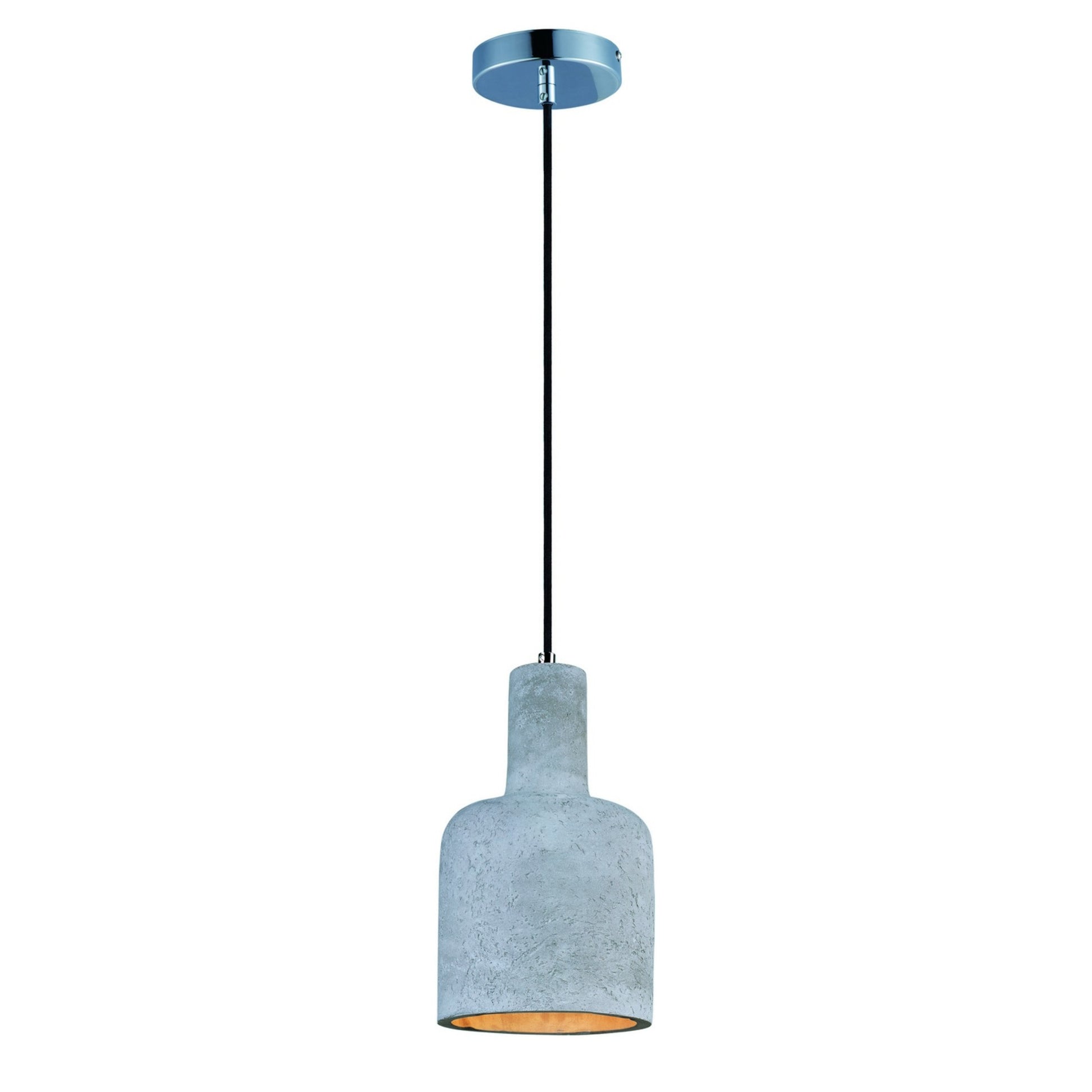 Crete 13" LED Pendant, Polished Chrome Finish - Bees Lighting