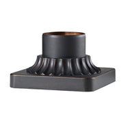 5.75" W x 3.44" H Pier Mount Base, Espresso Finish