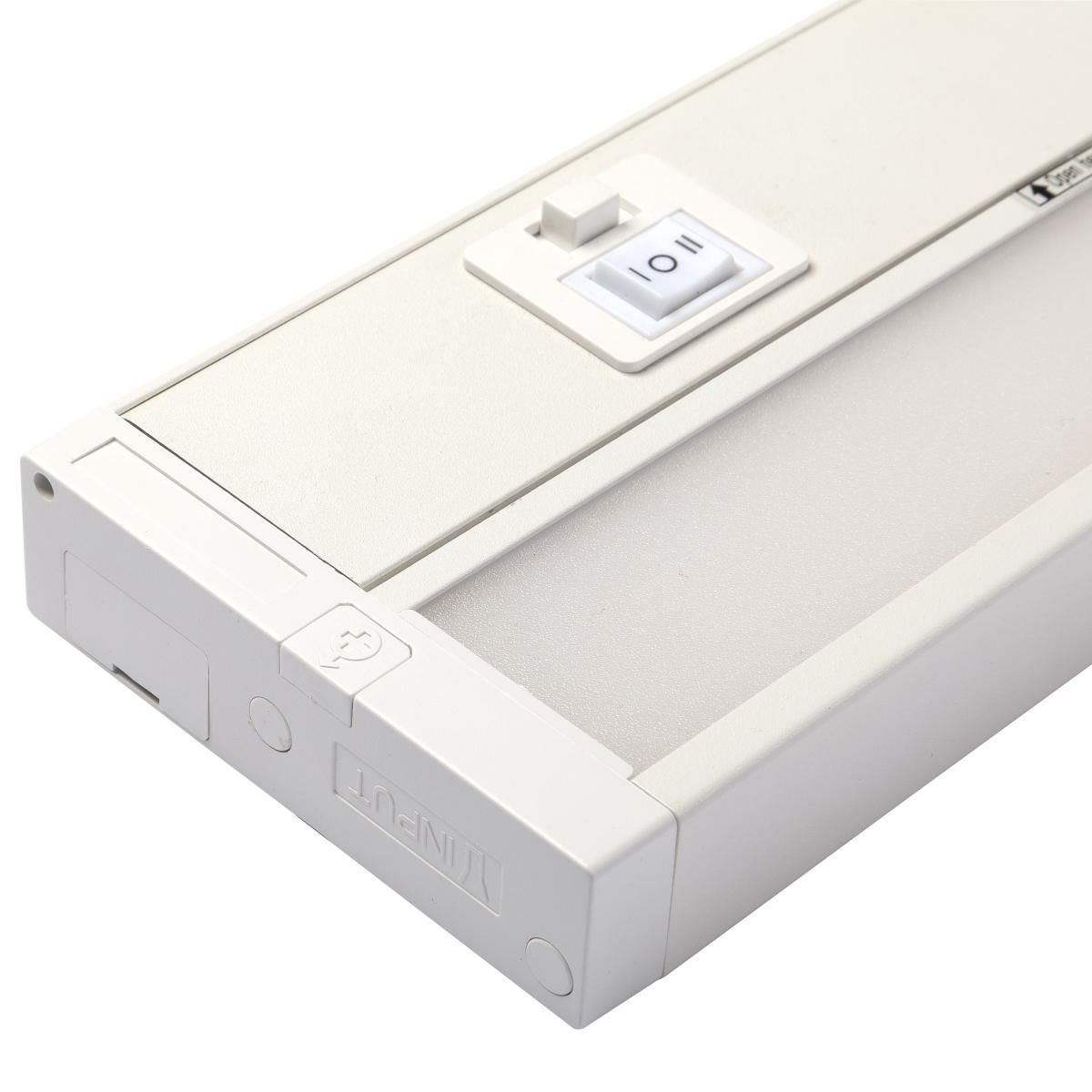 CounterQUICK 11 Inch Under Cabinet LED Light, 6.5W, CCT Selectable, 120V, White