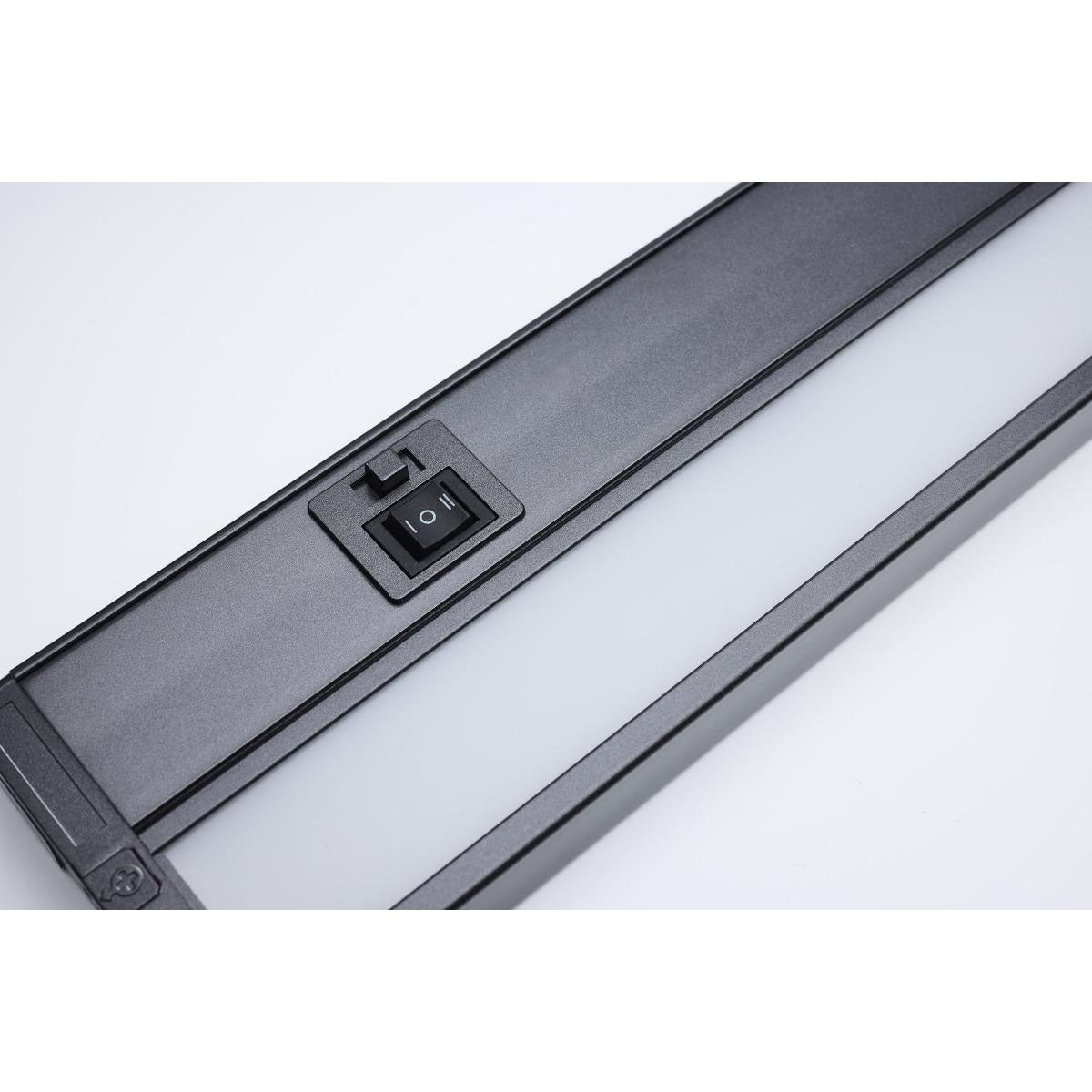 CounterQUICK 22 Inch LED Under Cabinet Light, 13W, CCT Selectable, 120V, Bronze