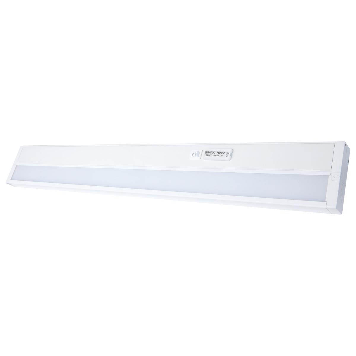 Starfish 28 Inch Smart LED Under Cabinet Light, 1209 Lumens, RGB and Tunable White, 120V - Bees Lighting