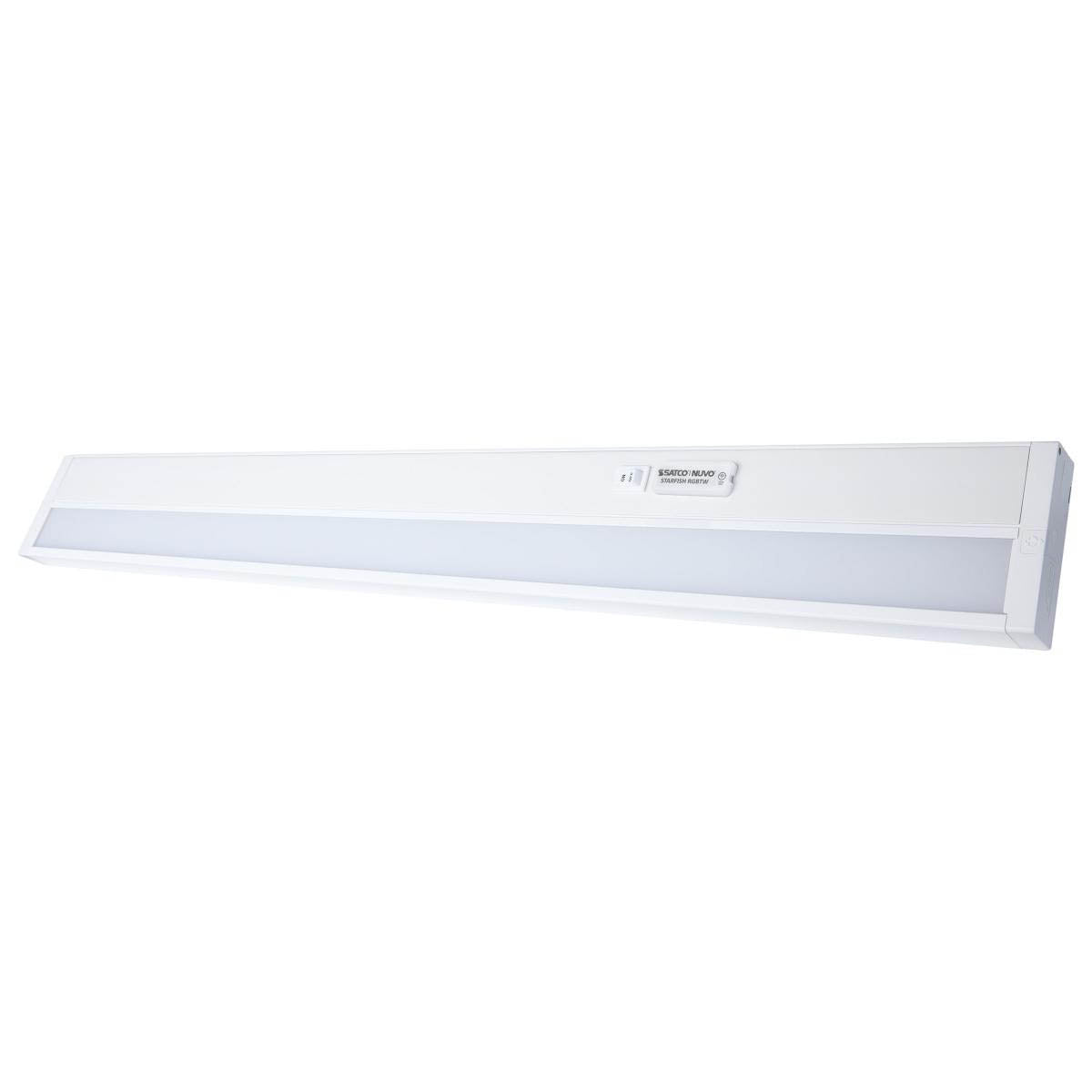 Starfish 34 Inch Smart LED Under Cabinet Light, 1420 Lumens, RGB and Tunable White, 120V
