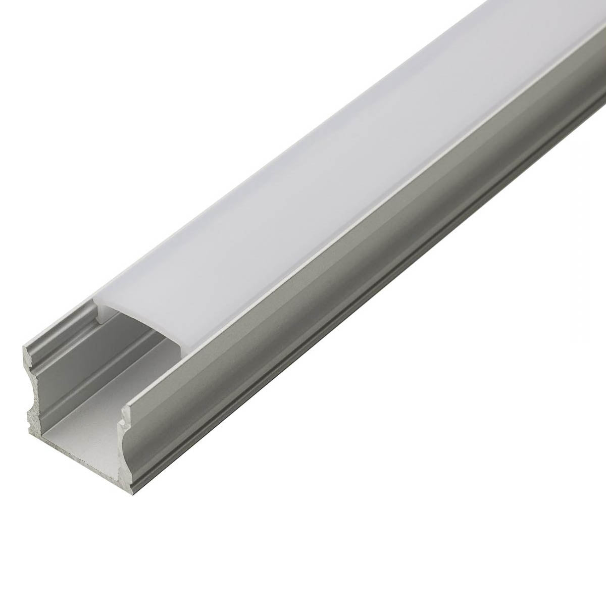 Aluminum Channel with Deep Well for Satco Dimension Tape lights, Surface Mounting