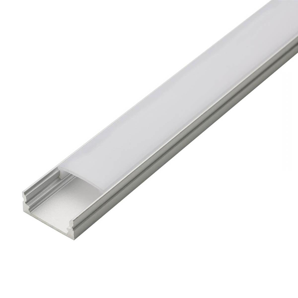 Aluminum Channel with Shallow Well for Satco Dimension Tape lights - Bees Lighting