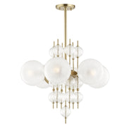 Calypso 27" 6 Lights Chandelier - Bees Lighting