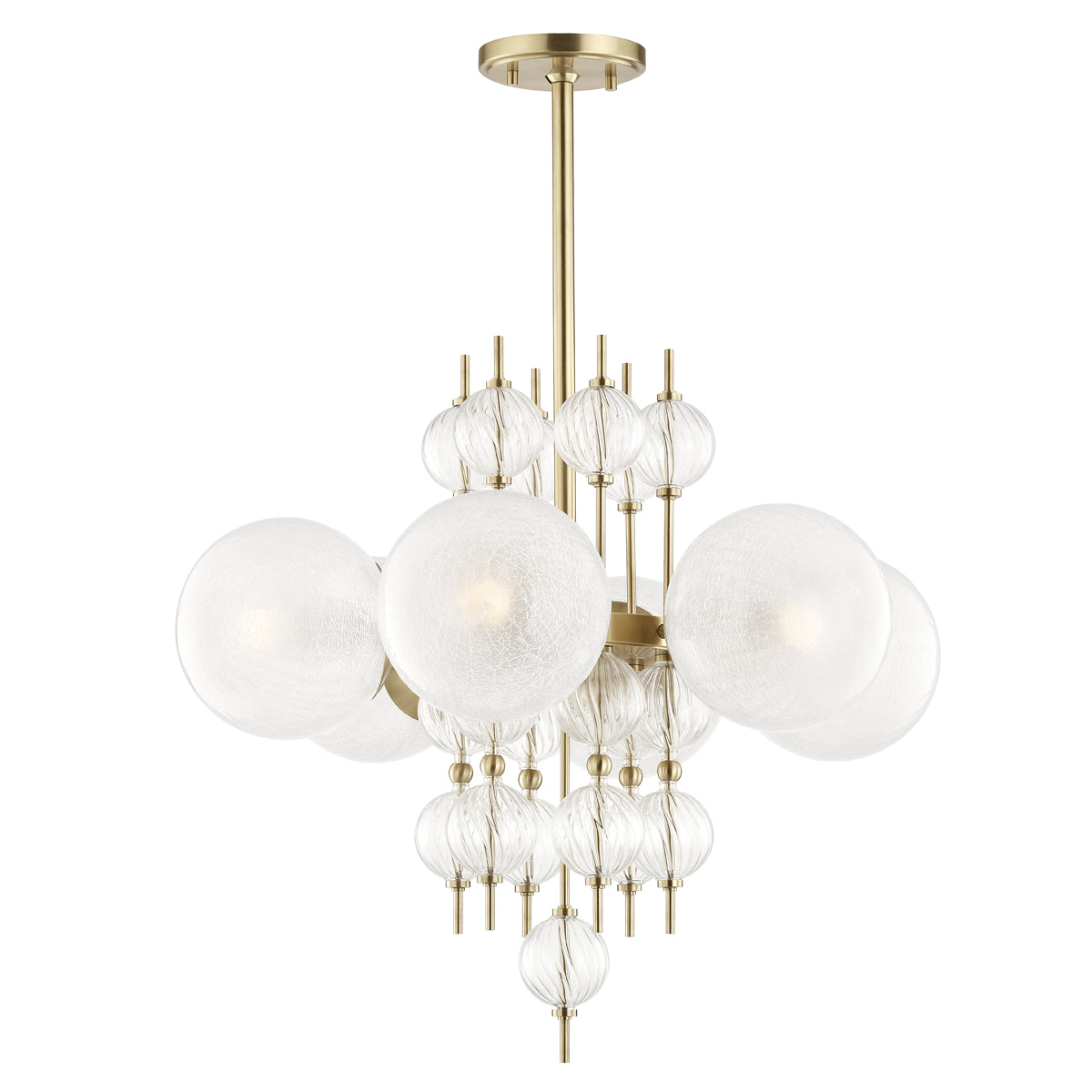 Calypso 27" 6 Lights Chandelier - Bees Lighting