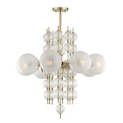 Calypso 34" 8 Lights Chandelier - Bees Lighting