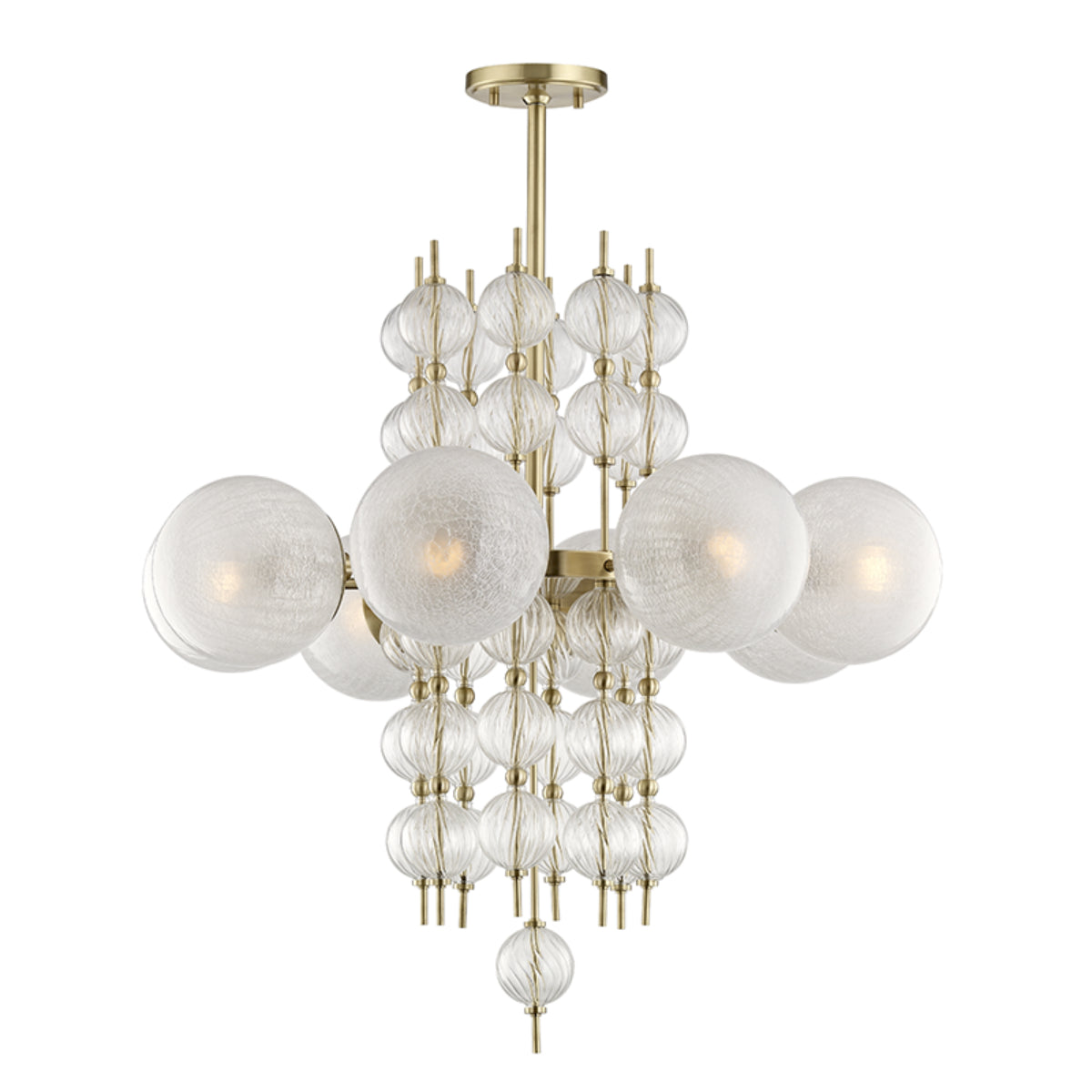 Calypso 34" 8 Lights Chandelier - Bees Lighting