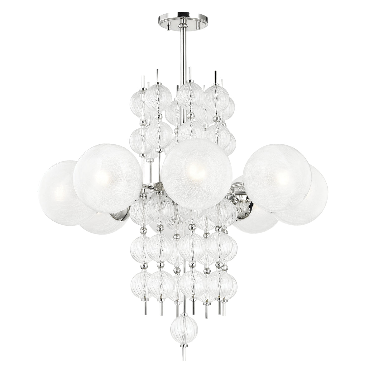 Calypso 34" 8 Lights Chandelier - Bees Lighting