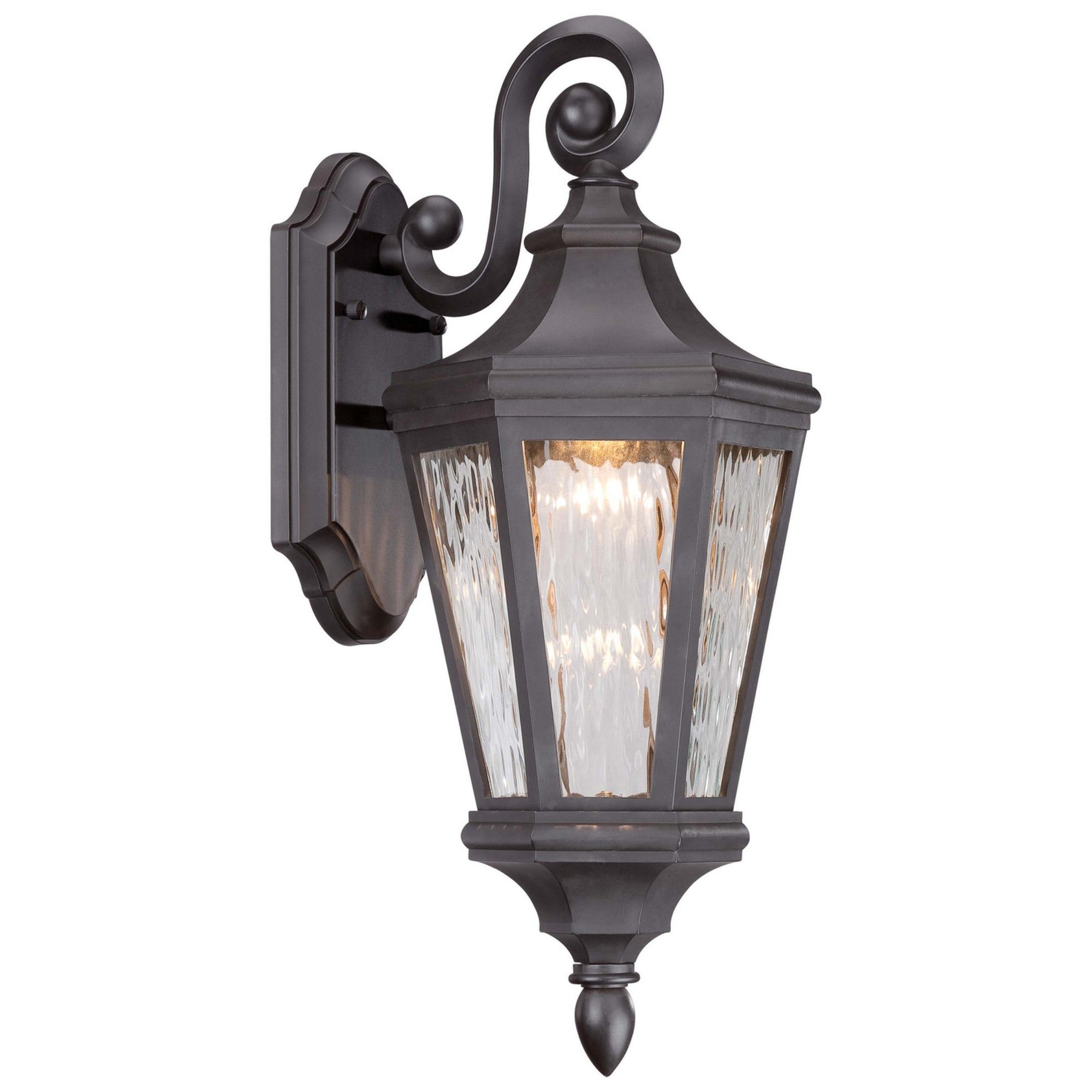 Hanford Pointe 19" LED Outdoor Wall Sconce, Oil Rubbed Bronze Finish - Bees Lighting