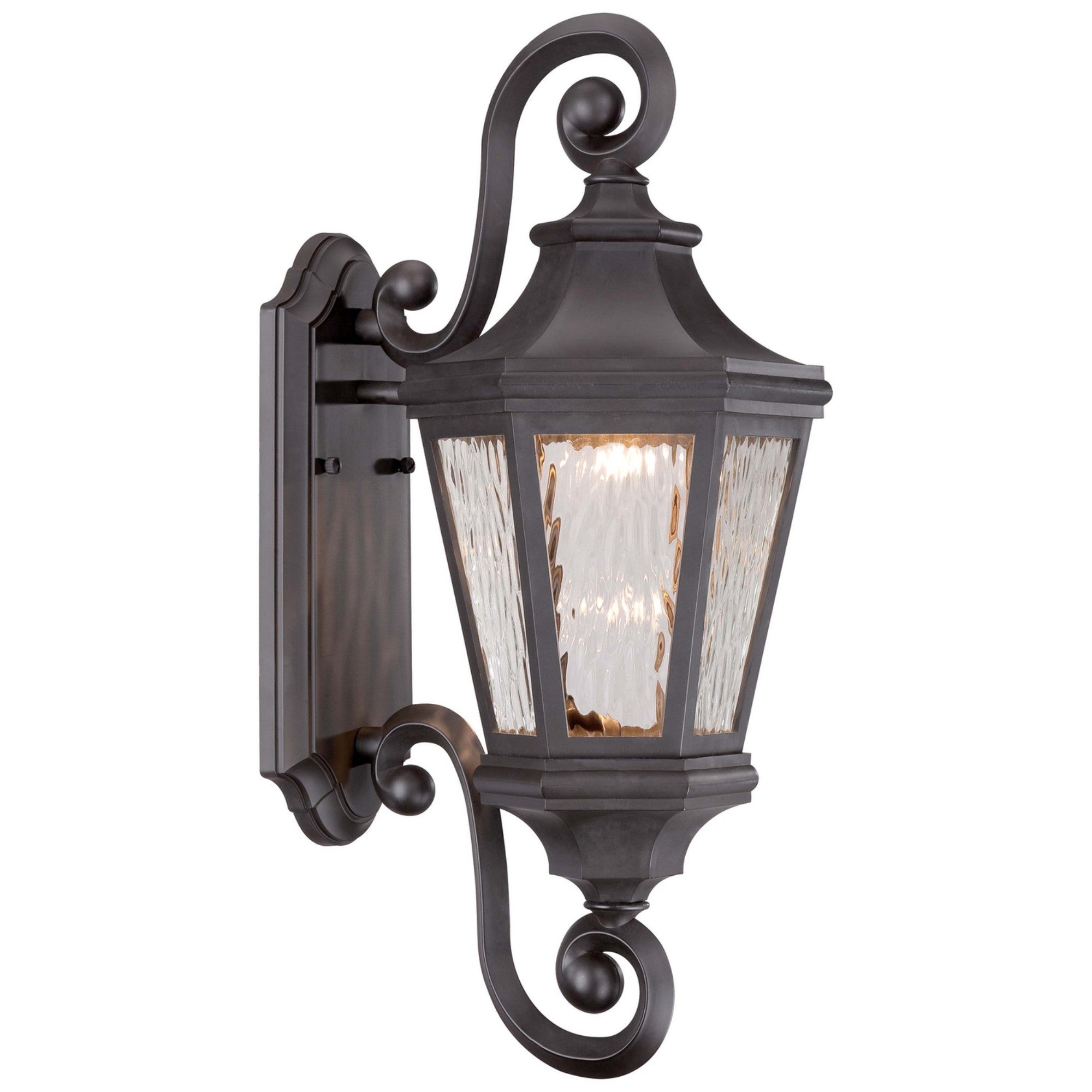 Hanford Pointe 22" LED Outdoor Wall Sconce, Oil Rubbed Bronze Finish - Bees Lighting