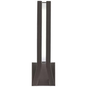 Tune 16" LED Outdoor Wall Sconce, Sand Bronze Finish - Bees Lighting