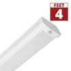 4ft LED Ceiling Wrap Light with Motion Sensor, 3200 Lumens, 4000K, 120-277V