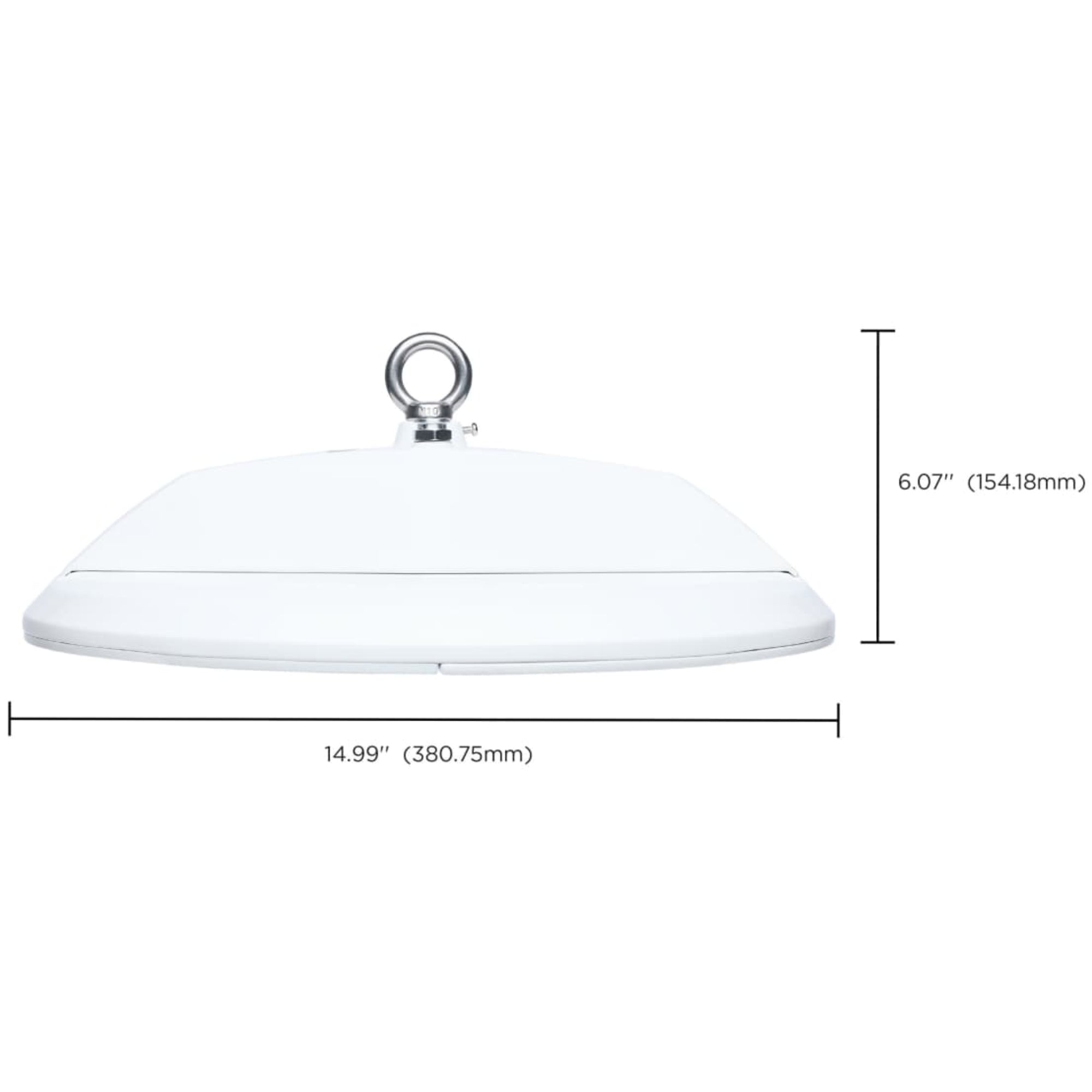 Satco|Nuvo Washdown Round High Bay 30000lm 200W/150W/100W Selectable CCT 277-480V White