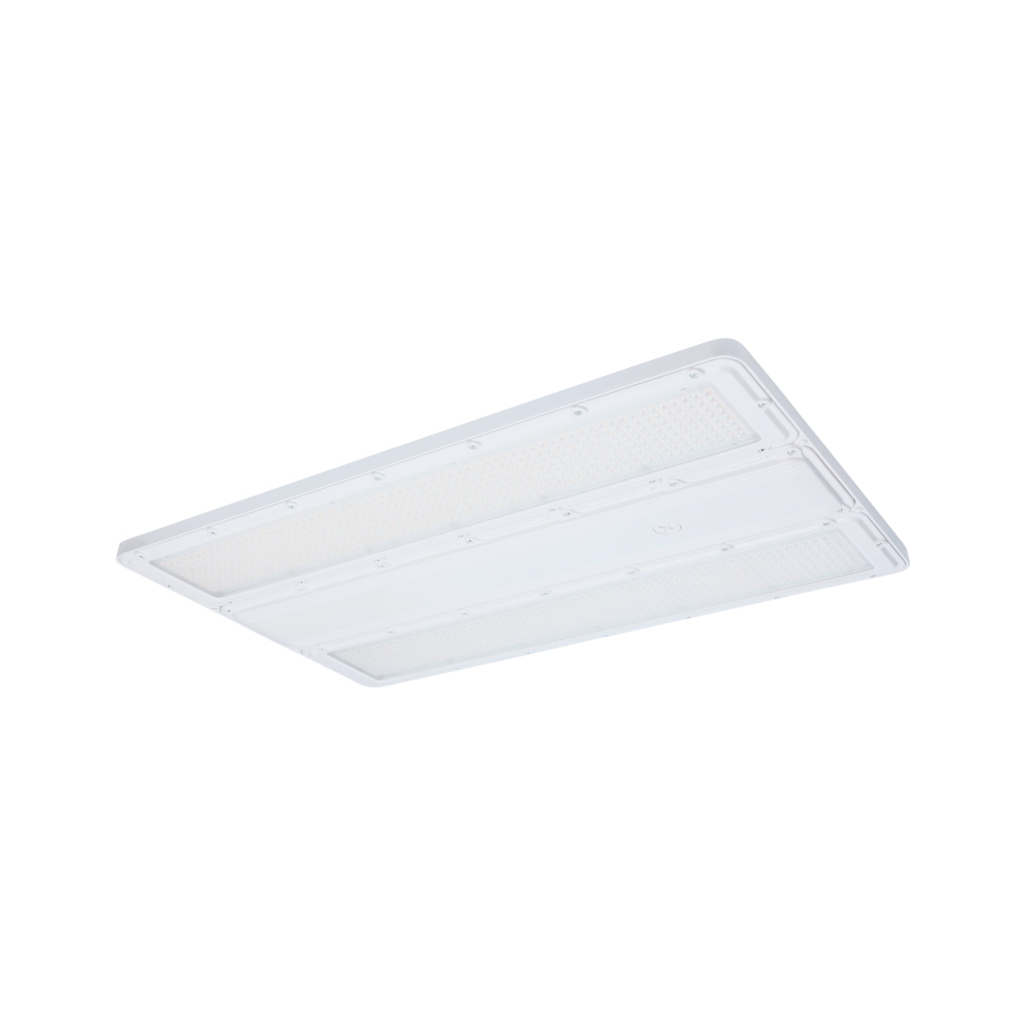 Satco|Nuvo 2 ft Washdown Linear High Bay 51000lm 320W/295W/255W Selectable CCT 120-347V Suspended White