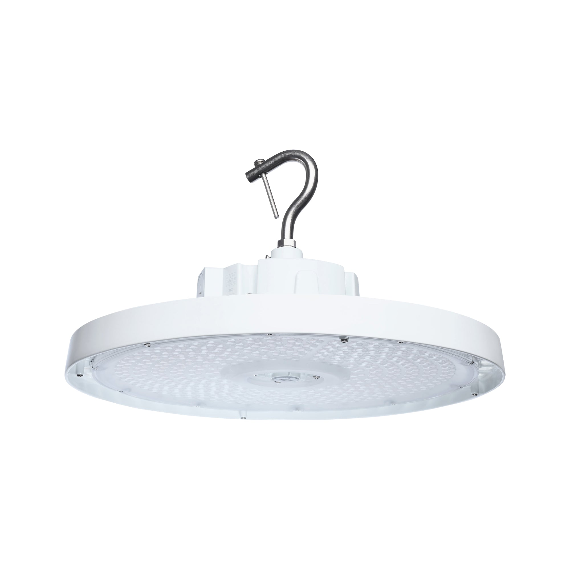 Satco|Nuvo Beam Selectable LED Round High Bay 38000lm 240W/200W/150W Selectable CCT 120-347V Suspended White