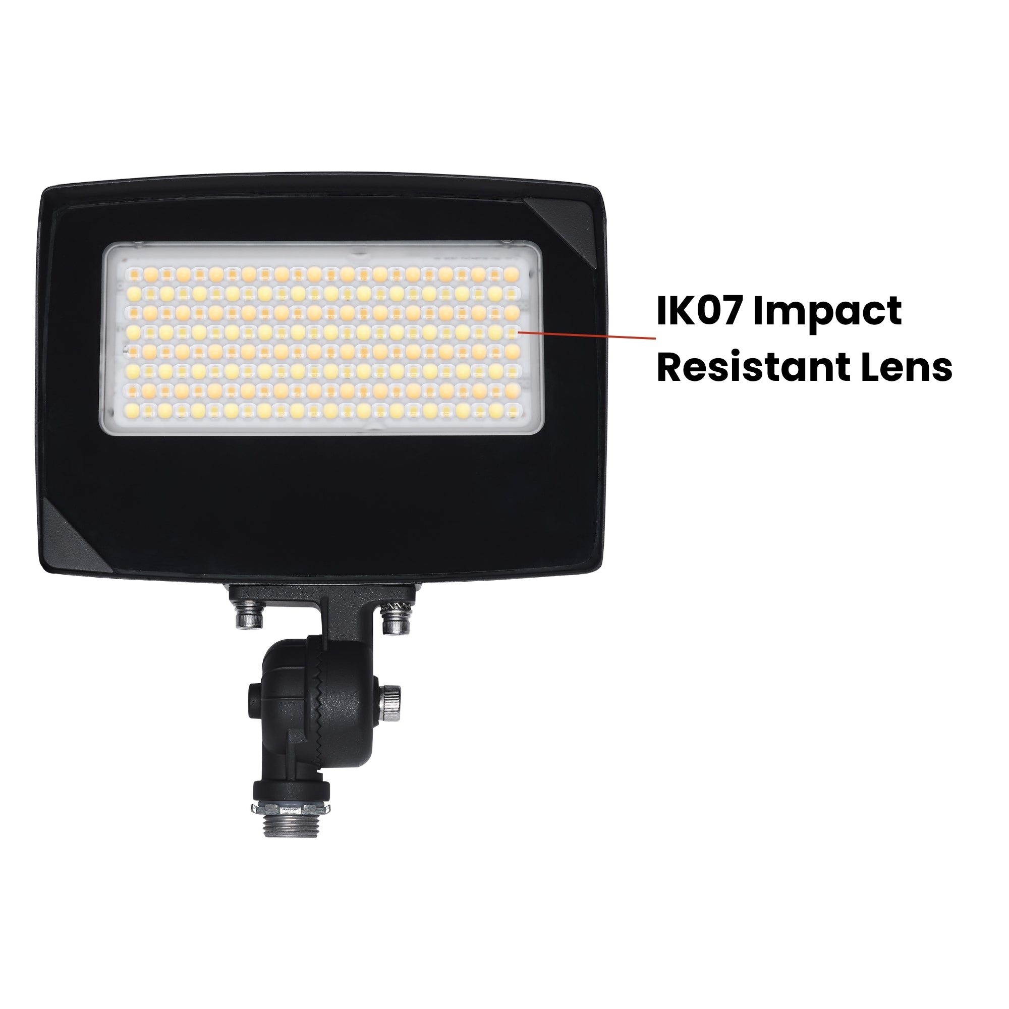 Satco|Nuvo Beam Selectable LED Flood Light 5292lm 35W/25W/15W Selectable CCT 120-347V Knuckle Mount Bronze