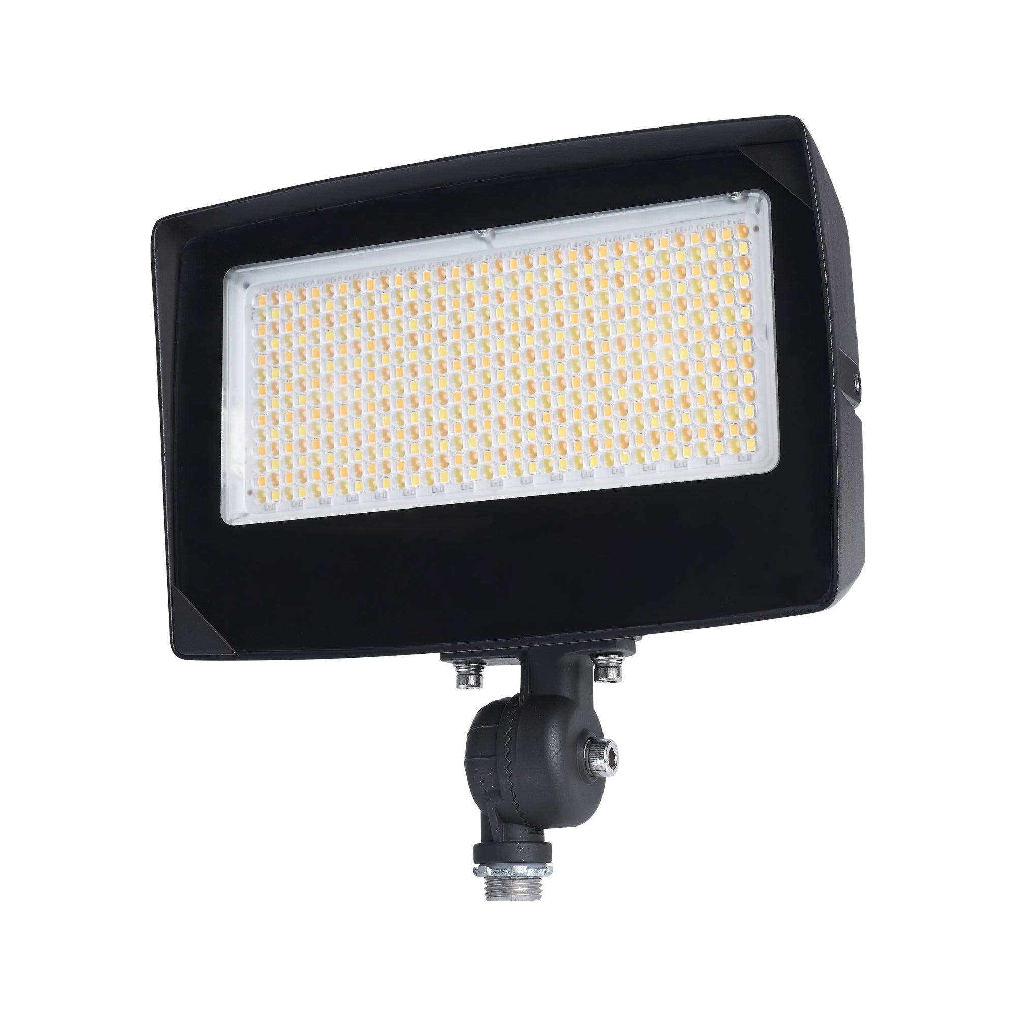 Satco|Nuvo Beam Selectable LED Flood Light 11846lm 80W/60W/45W Selectable CCT 120-347V Knuckle Mount Bronze
