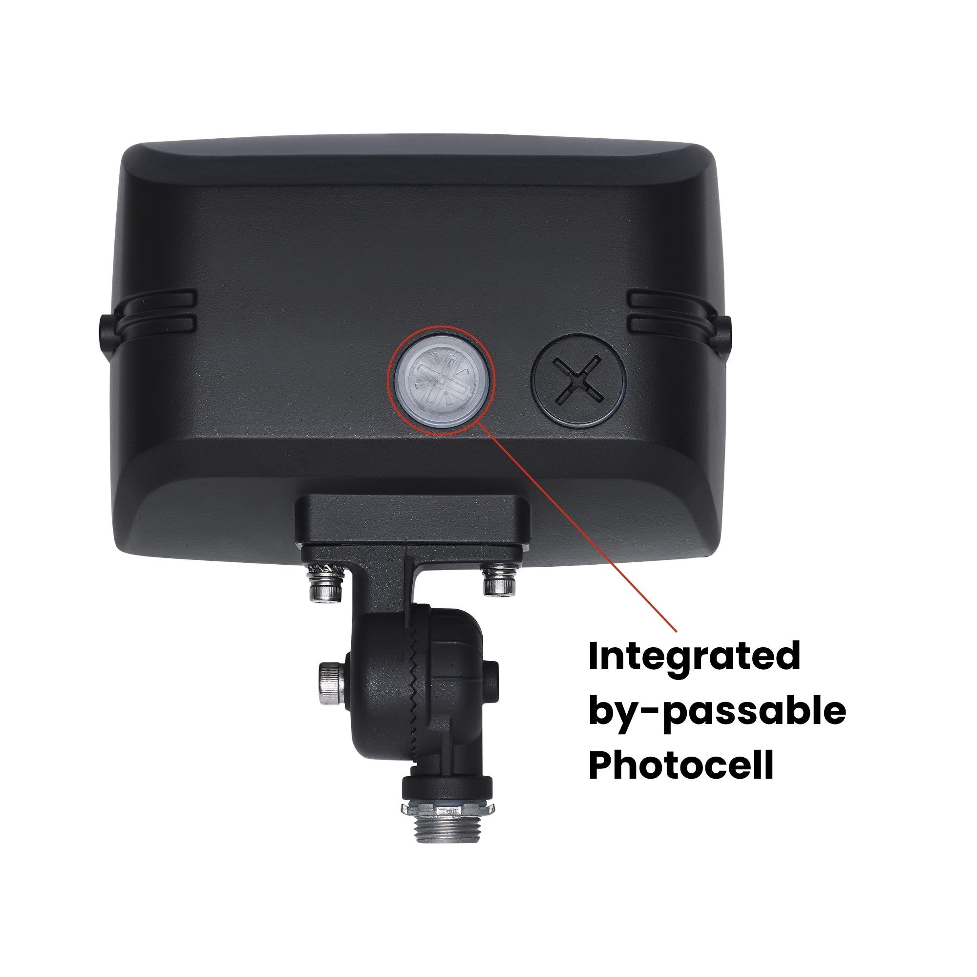 Satco|Nuvo Beam Selectable LED Flood Light 11846lm 80W/60W/45W Selectable CCT 120-347V Knuckle Mount Bronze