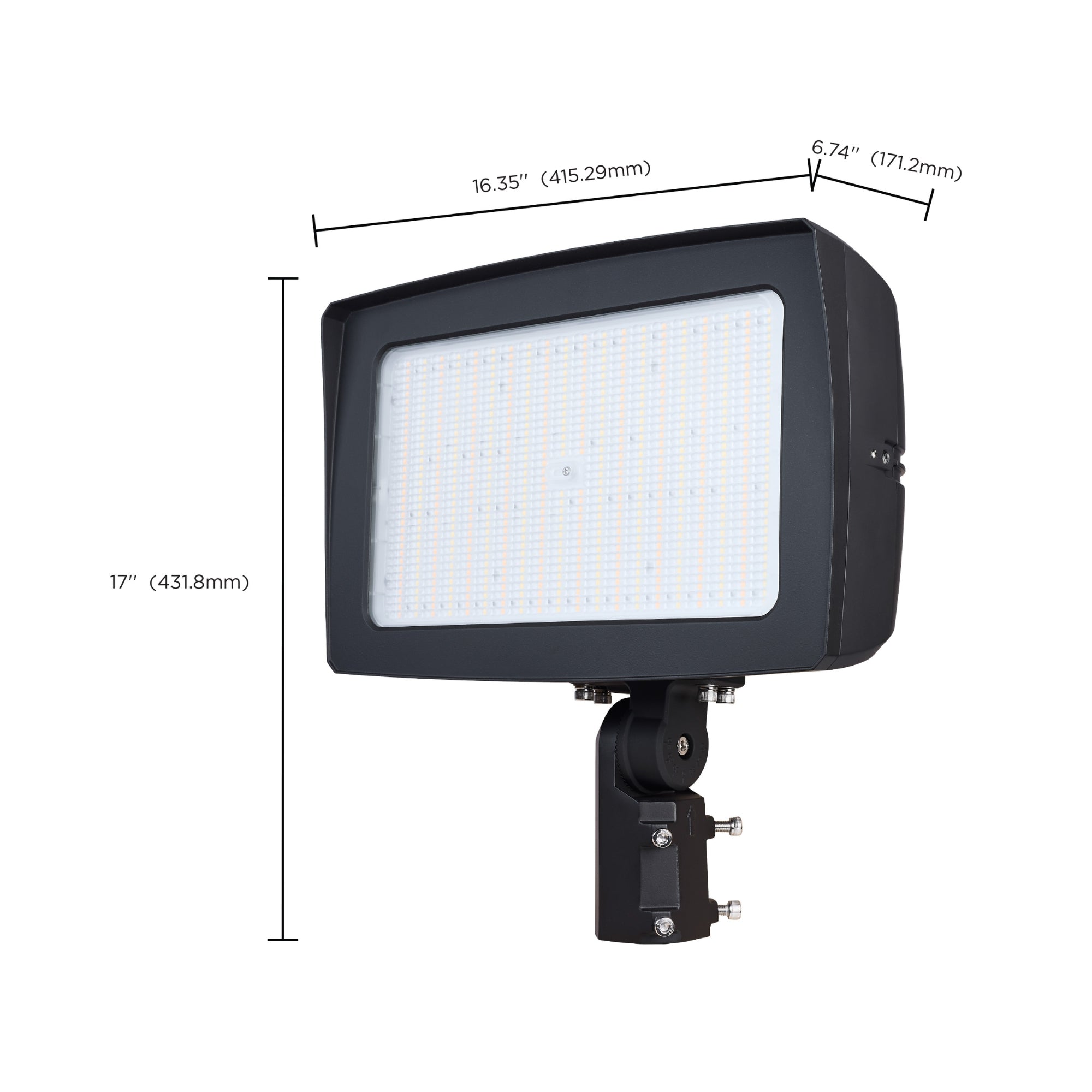 Satco|Nuvo Beam Selectable LED Flood Light 47273lm 300W/250W/200W Selectable CCT 120-347V Slip-Fitter Bronze