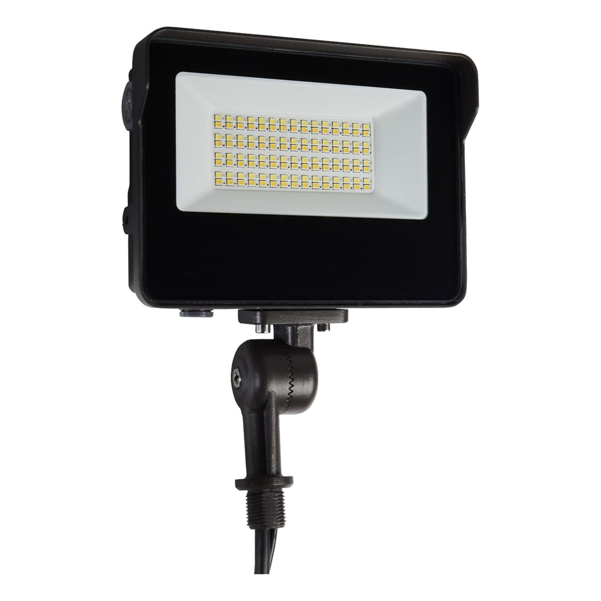 LED Flood Light With Photocell, 15/35 Watts, 5000 Lumens, 30K/40K/50K, 120-347V - Bees Lighting