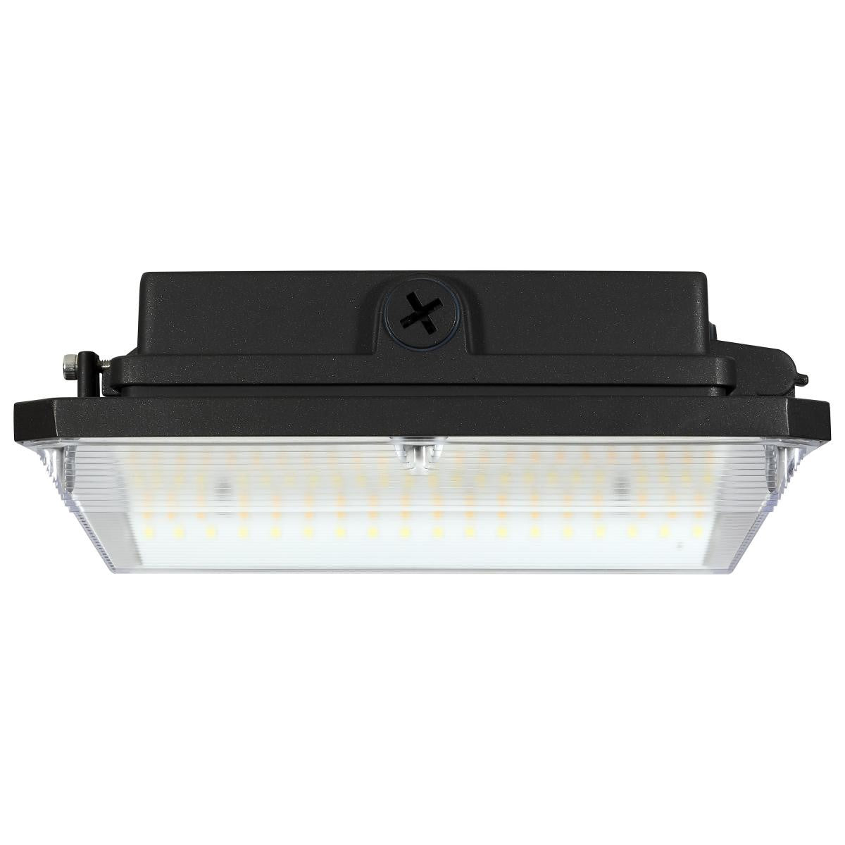 LED Parking Garage Canopy Light, 12550 Lumens, 90W, 30K/40K/50K, 120-277V - Bees Lighting