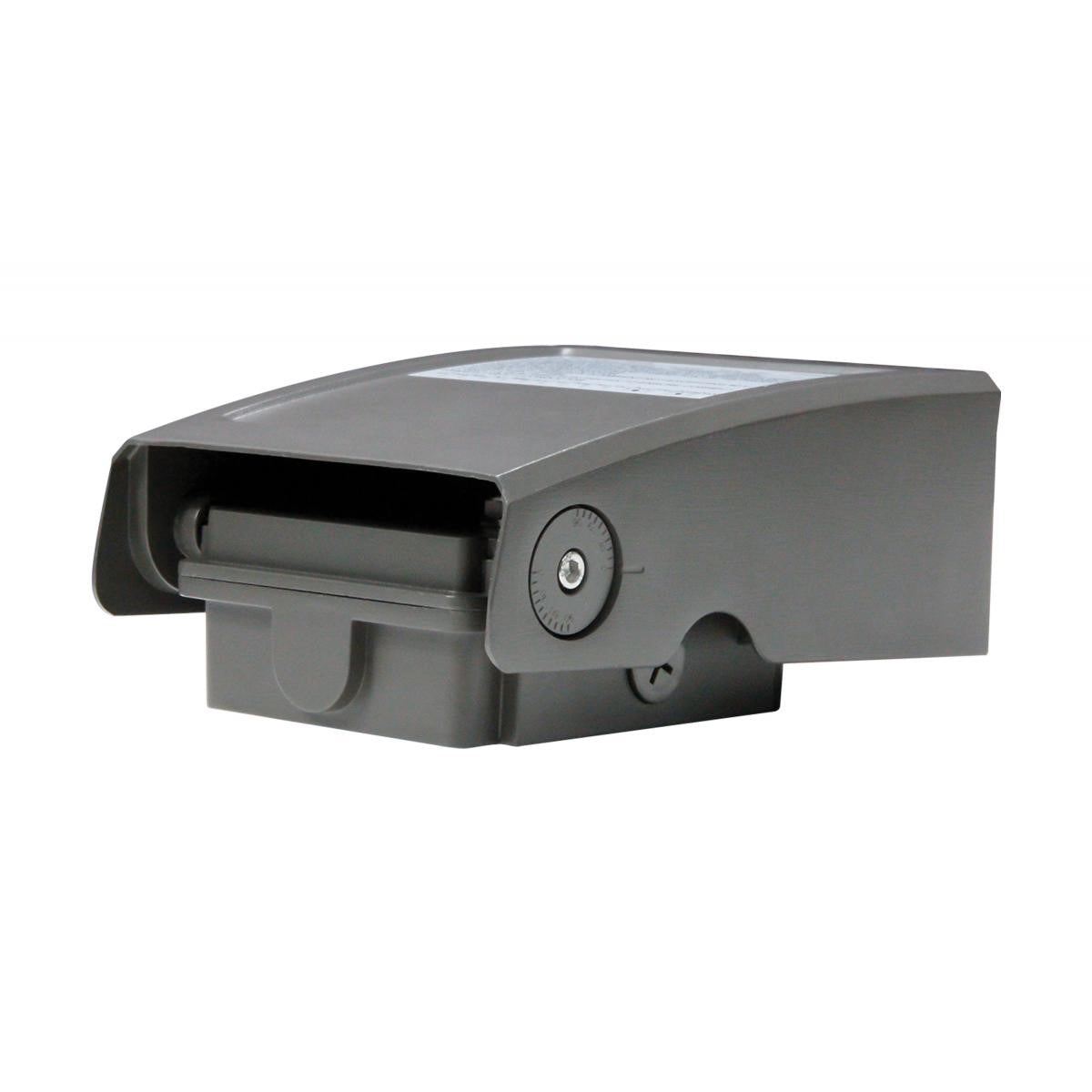 LED Cutoff Wall Pack, 40 Watts, 5000 Lumens, 30K/40K/50K, 120-277V, Adjustable Head - Bees Lighting