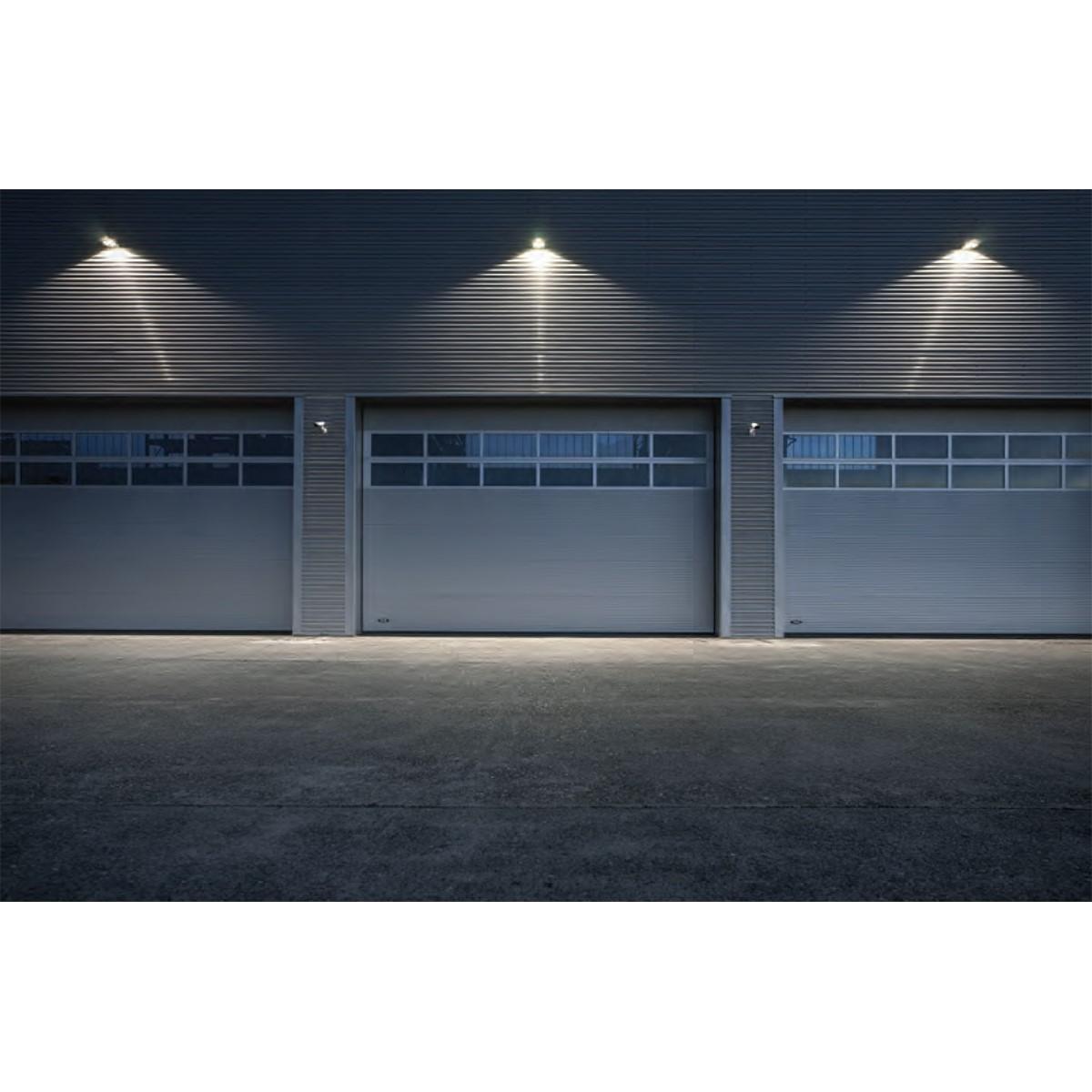LED Cutoff Wall Pack, 40 Watts, 5000 Lumens, 30K/40K/50K, 120-277V, Adjustable Head - Bees Lighting