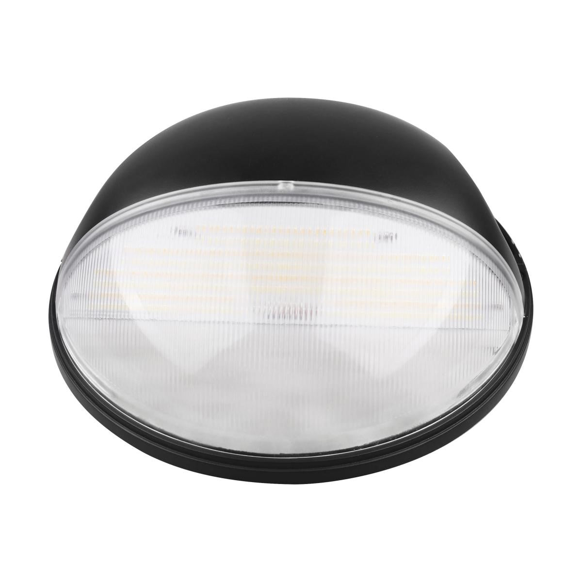 LED Mini Wall Pack With Photocell, 20W, 2800 Lumens, 30K/40K/50K, 120-277V, Black - Bees Lighting