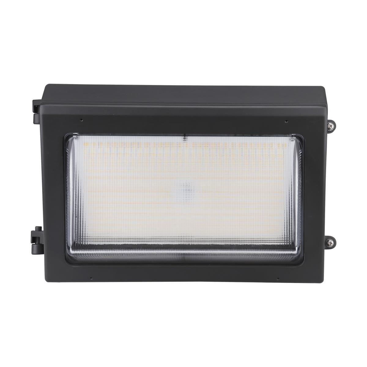 LED Standard Wall Pack With Photocell 60 Watts Adjustable 8,770 Lumens 30K/40K/50K 120-347V - Bees Lighting