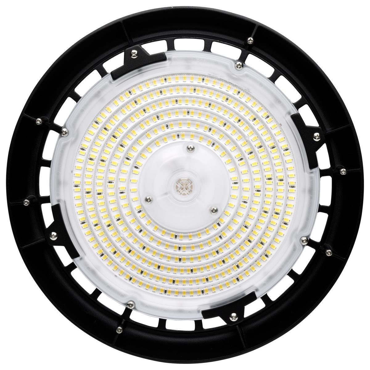 High Bay UFO LED Light, 120W, 18600 Lumens, 30K/40K/50K, 120/277V - Bees Lighting
