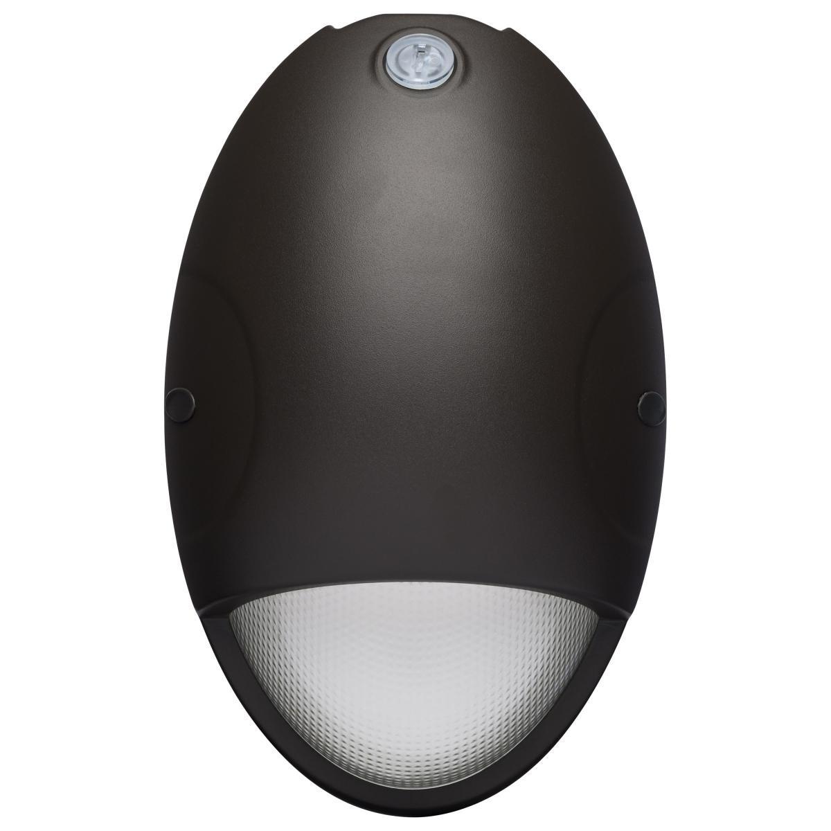 Emergency Battery Backup Wall Light, 1800 Lm, On/Off Photocell, 35K|40K|50K, Bronze, 120-277V - Bees Lighting
