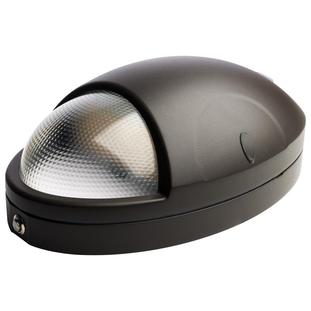Emergency Battery Backup Wall Light, 1800 Lm, On/Off Photocell, 35K|40K|50K, Bronze, 120-277V - Bees Lighting