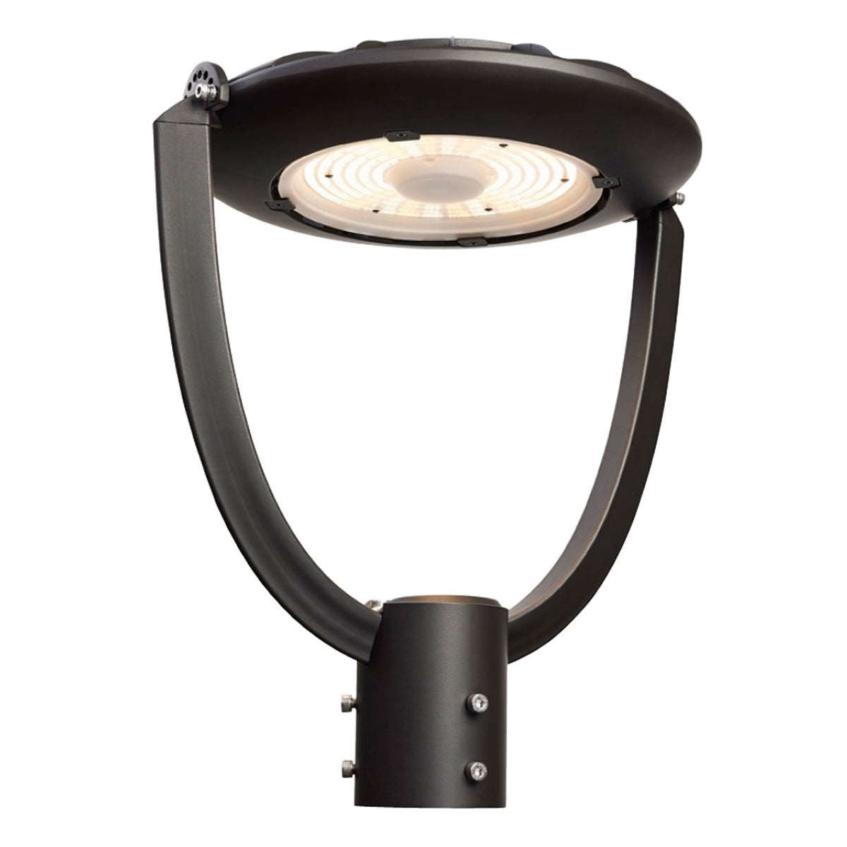LED Post Top Area Light, 55 Watts, 7500 Lumens, 30K/40K/50K, 120-347V - Bees Lighting