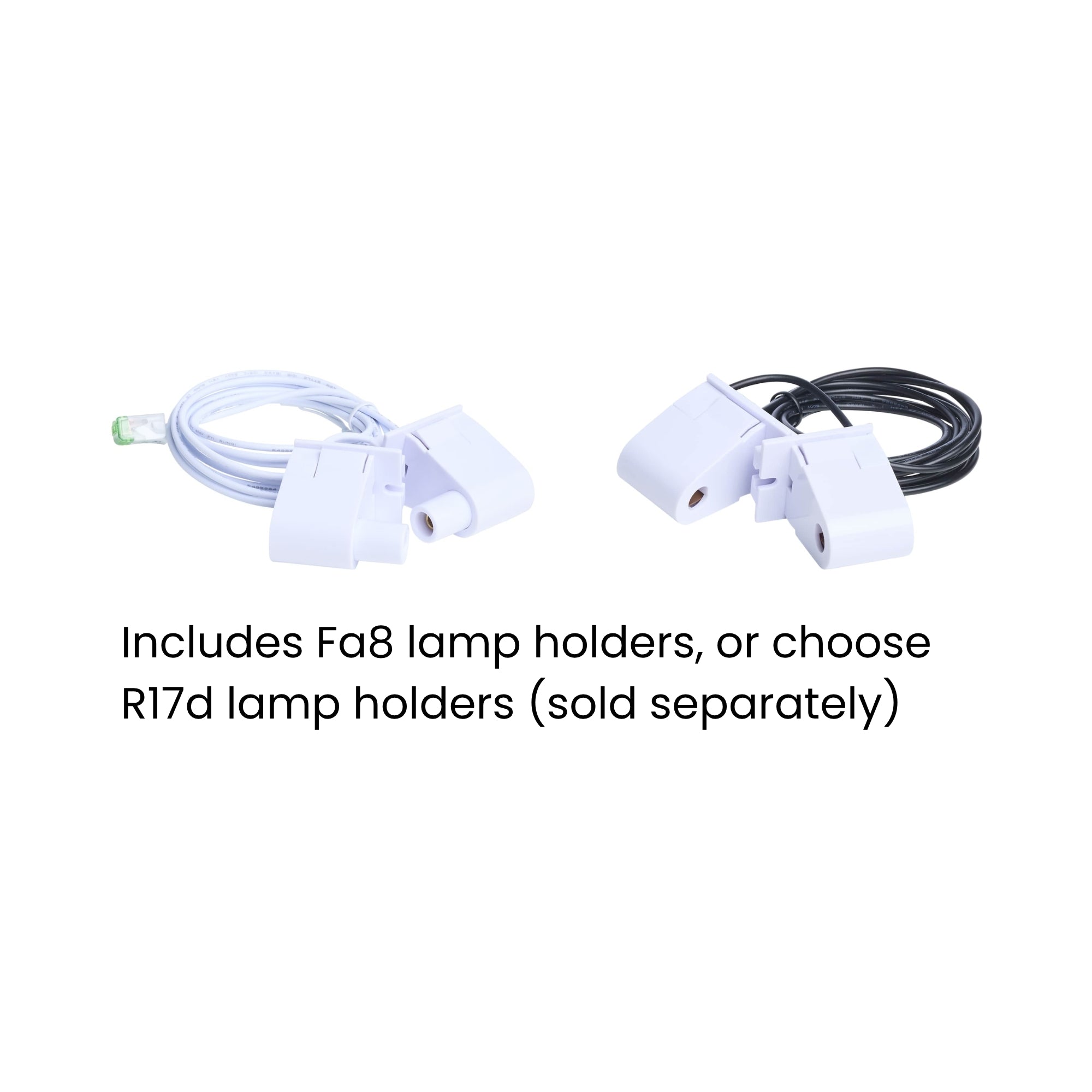 Satco|Nuvo 65-905 8-Foot Quad/Dual LED T8 Lamp-Ready Empty Body Fixture, 120-347V, Surface Mount, White