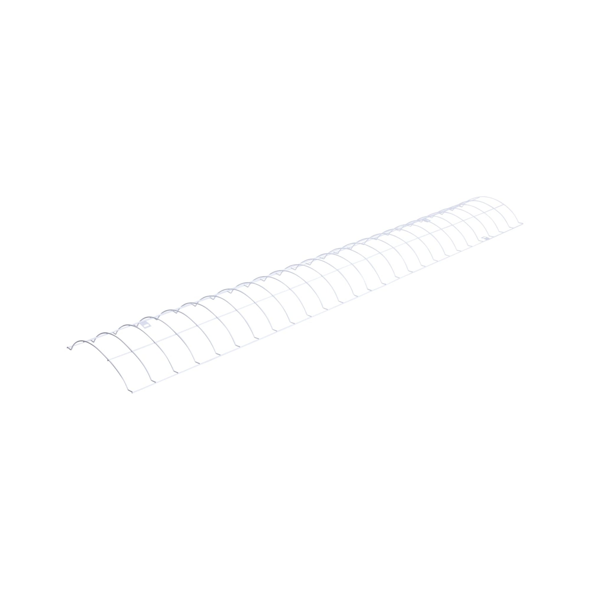 Cambered Protective Cage For 8-Foot Quad/Dual T8 Lamp Ready Fixture Channel