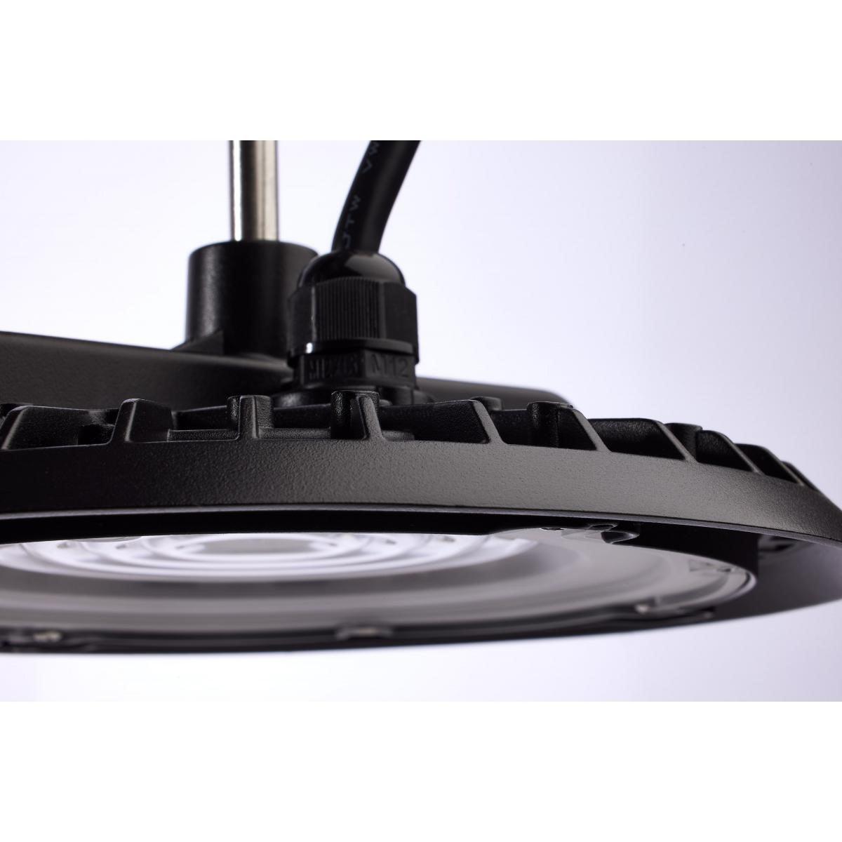 Hi-Pro LED Shop Light, 7000 Lumens, 60 Watts LED UFO High Bay, 4000K, 120V