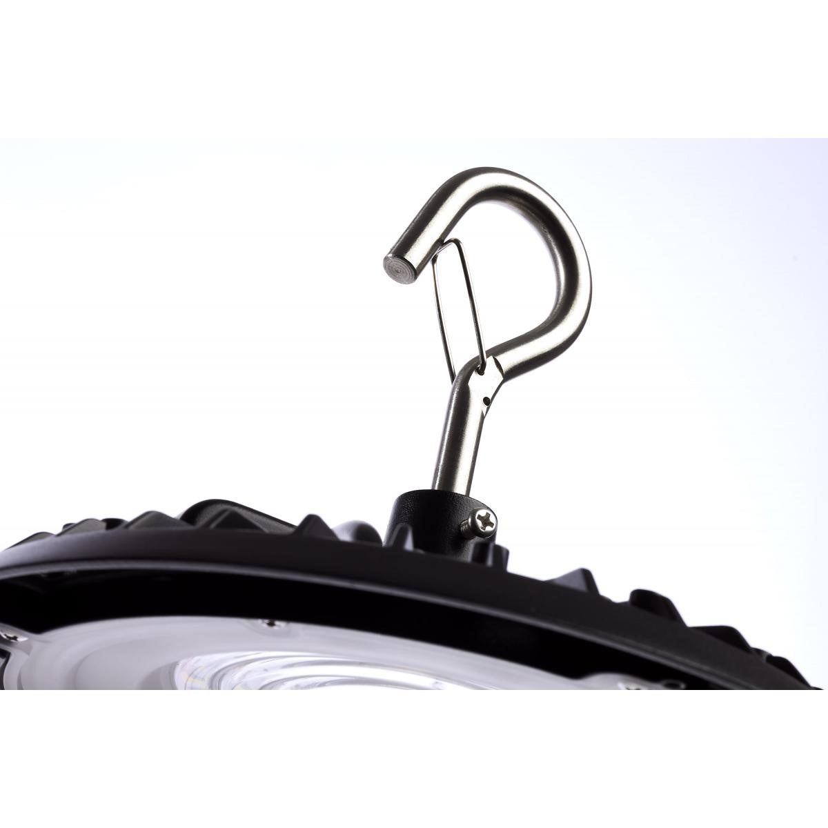 Hi-Pro LED Shop Light, 7000 Lumens, 60W LED UFO High Bay, 5000K, 120V - Bees Lighting