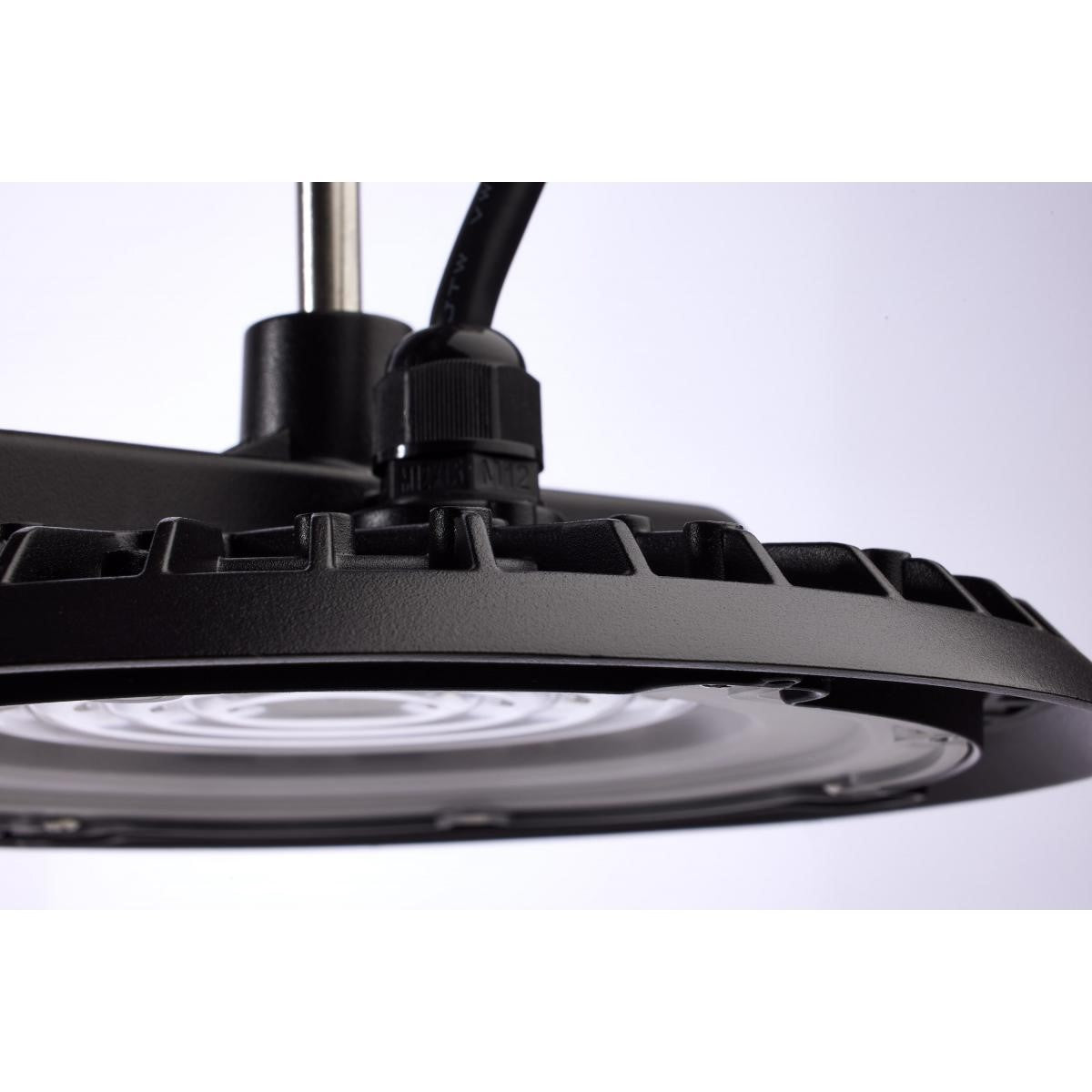 Hi-Pro LED Shop Light, 7000 Lumens, 60W LED UFO High Bay, 5000K, 120V - Bees Lighting