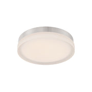 Circa 11" LED Flush Mount, Titanium Finish - Bees Lighting
