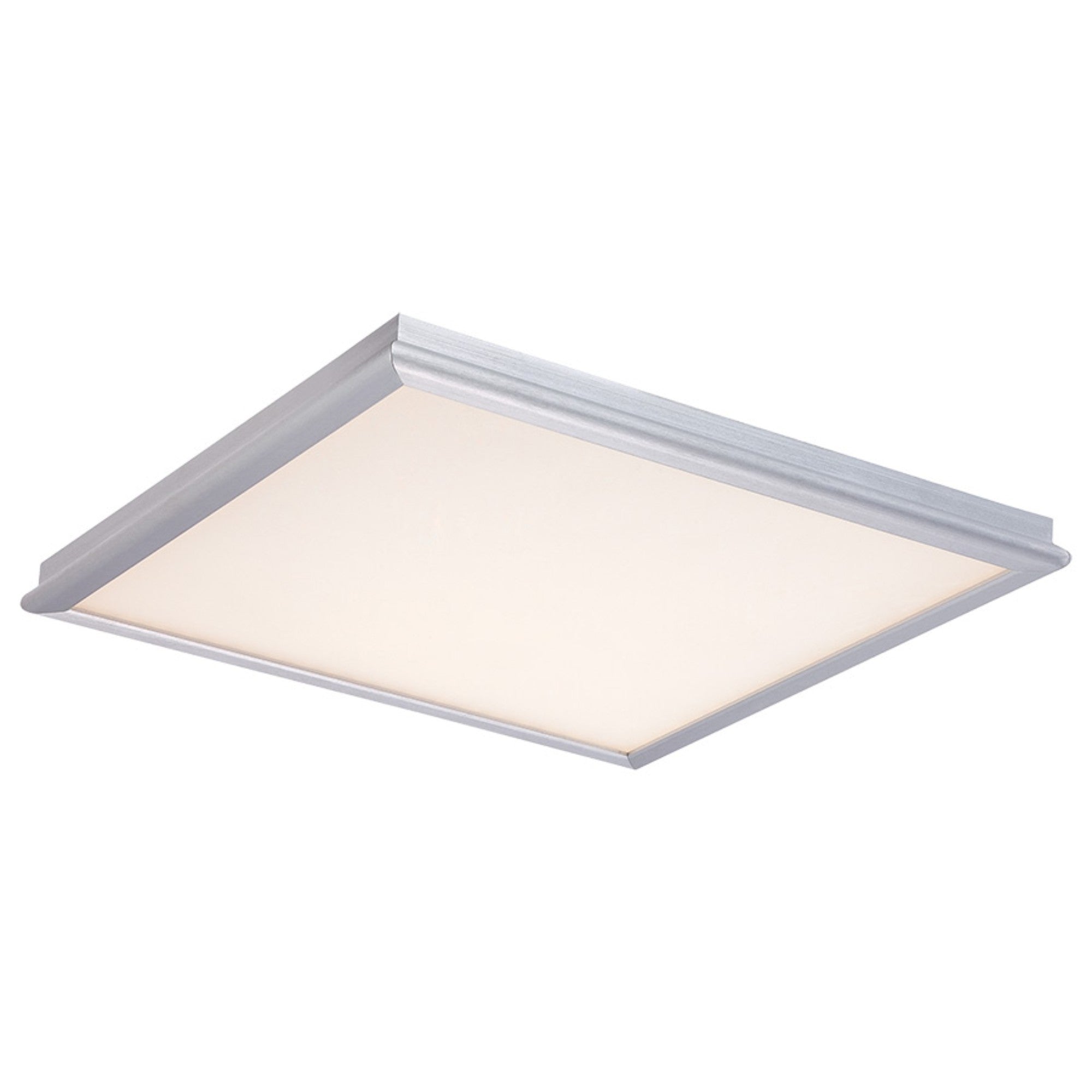 Neo 12" LED Flush Mount, Brushed Aluminum Finish - Bees Lighting