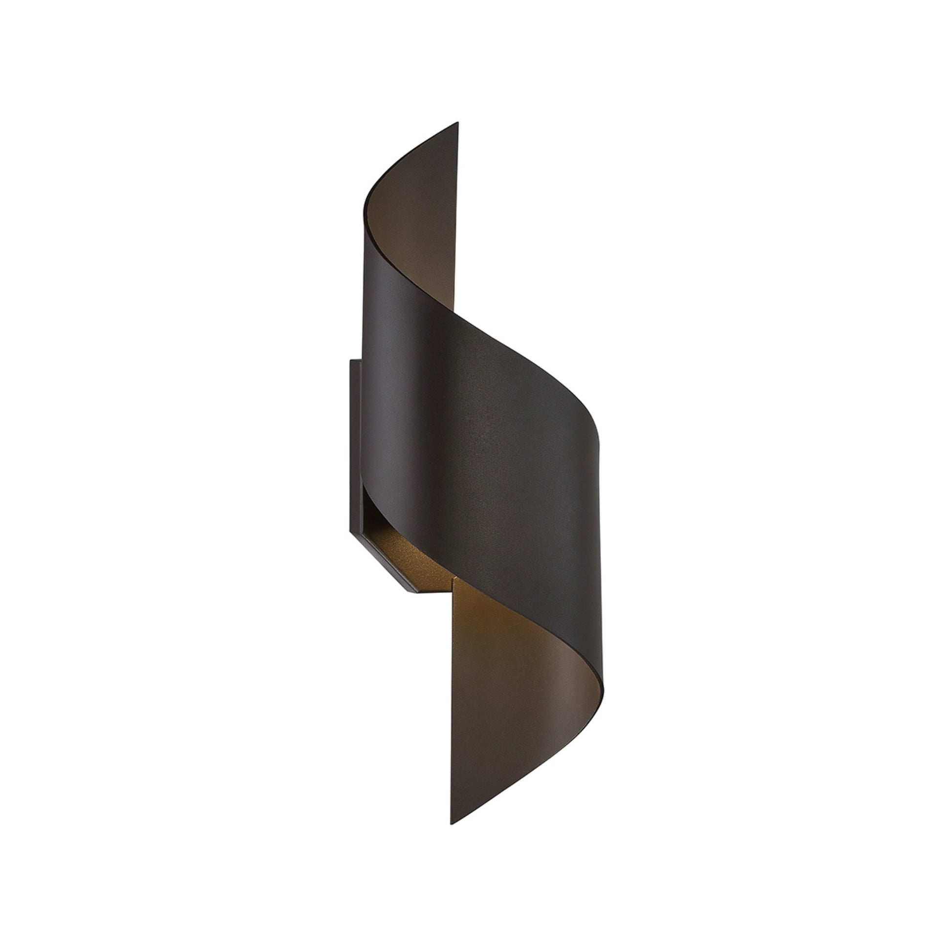Helix 17" LED Outdoor Wall Sconce, Bronze Finish - Bees Lighting