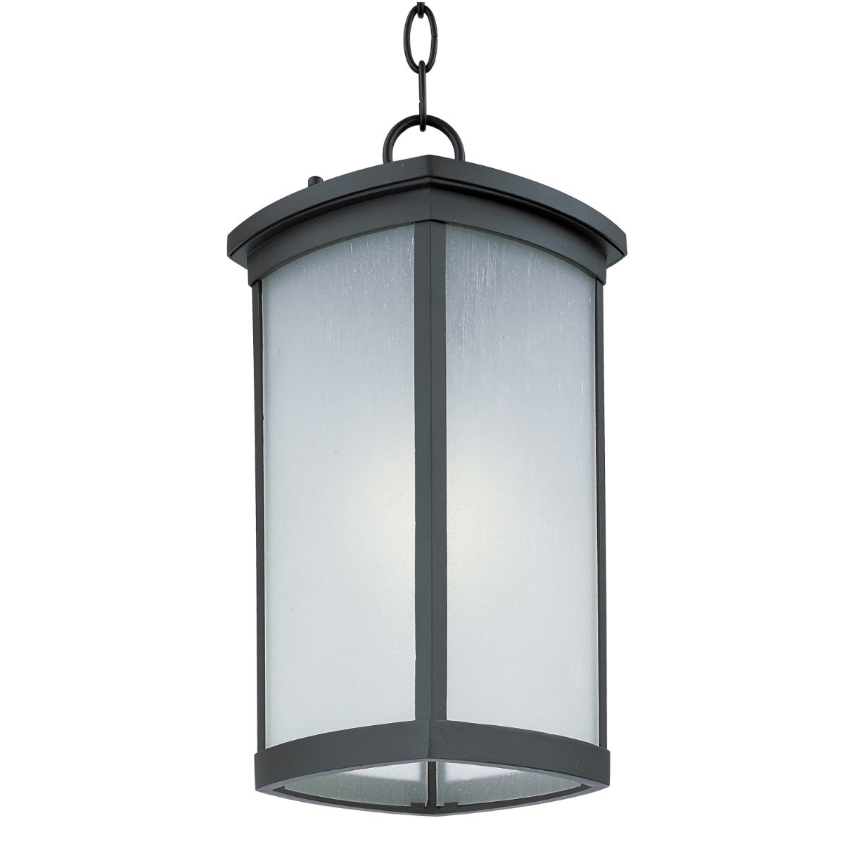Terrace LED E26 16 in. LED Outdoor Hanging Lantern 1100 Lumens Bronze Finish