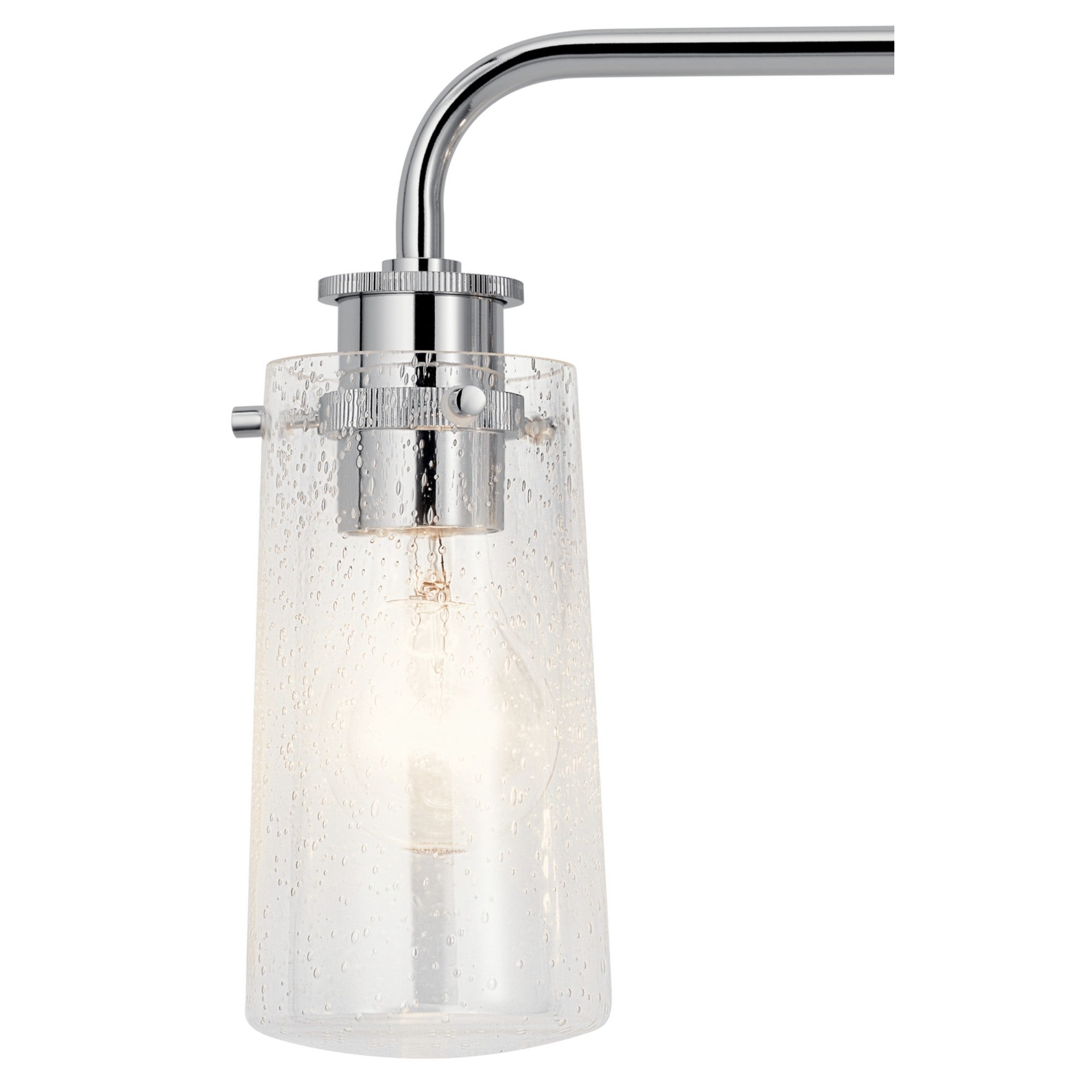 Braelyn 24" 3-Light Bath Vanity Light, Chrome Finish - Bees Lighting
