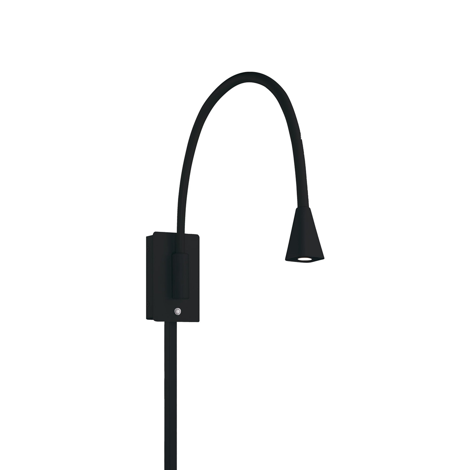 Stretch 29" LED Swing Arm Wall Lamp, Black Finish - Bees Lighting