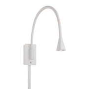 Stretch 29" LED Swing Arm Wall Lamp, White Finish - Bees Lighting