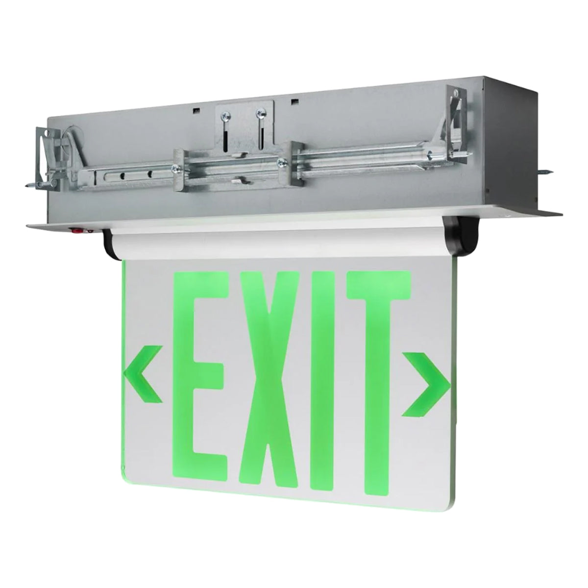 Satco|Nuvo LED Edge-Lit Exit Sign - Bees Lighting