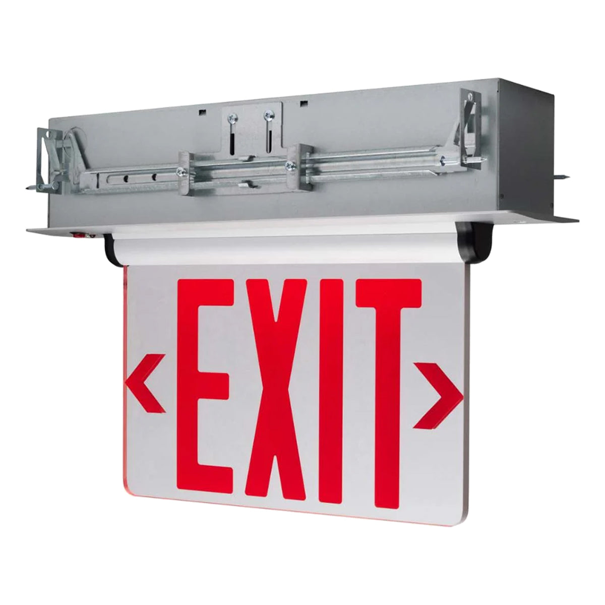 Satco|Nuvo LED Edge-Lit Exit Sign - Bees Lighting